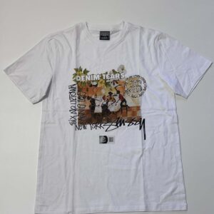 denim tears x stussy tee